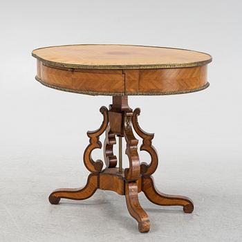 A center table, end of the 19th Century.