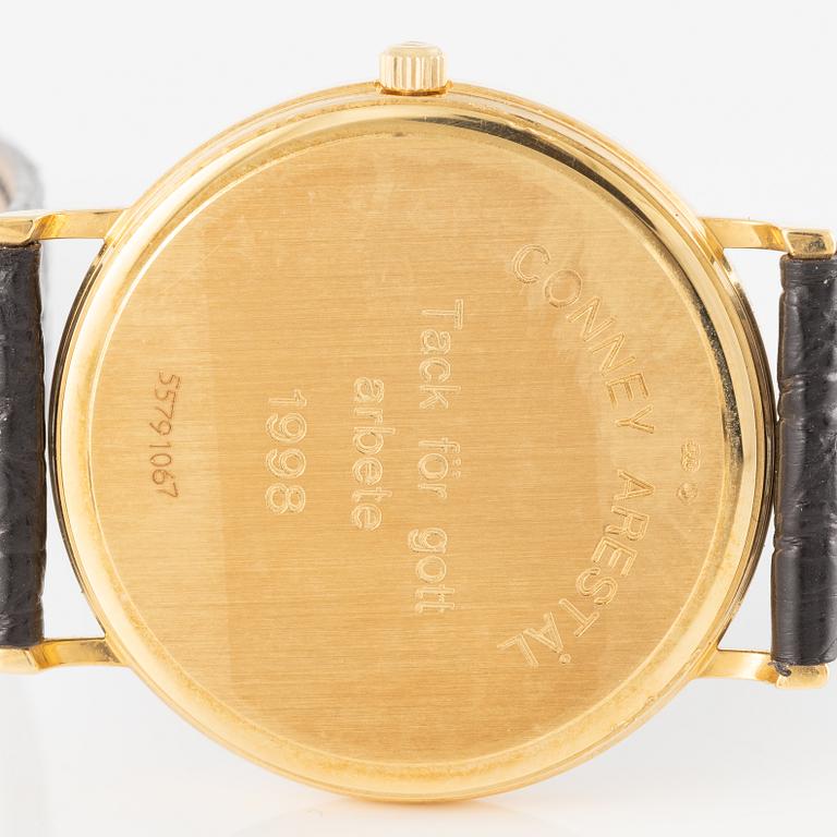 Omega, 18K guld, Seamaster, Jubilee, armbandsur, 32,5 mm.