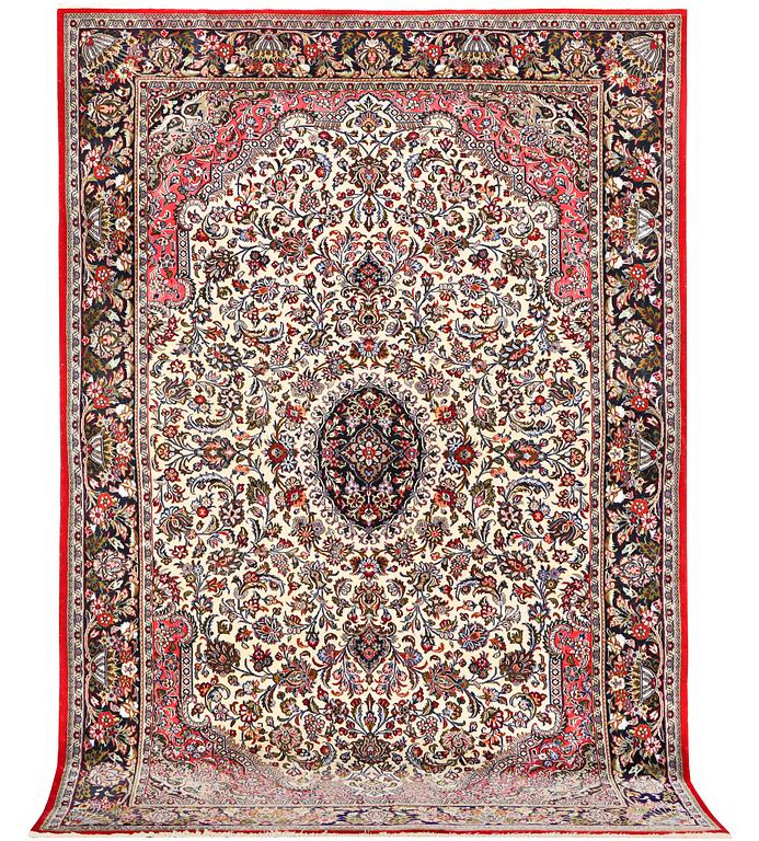 A Quum rug, c. 204 x 134 cm.