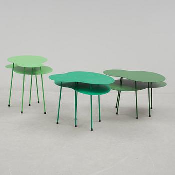 BORD/SIDOBORD, 3 st, "Amazonas", Claesson Koivisto Rune, Offecct, 2000-tal.