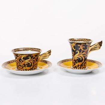 Versace, a 24 piece 'Barocco' tea and coffee service, Rosenthal, Germany.