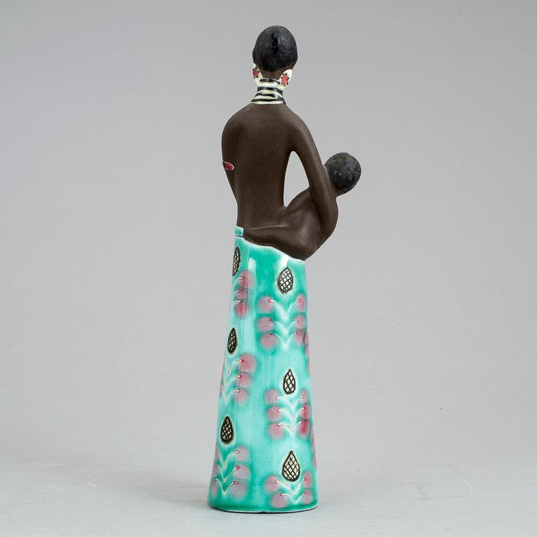 DOROTHY CLOUGH, figurin, keramik, Upsala-Ekeby.