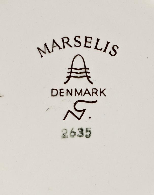 PARTI KERAMIK, 5 delar, Danmark.