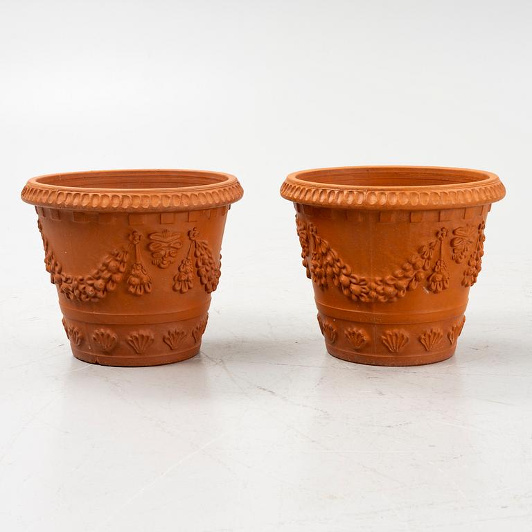 Ytterfoder, ett par, Bitossi, Italien, 1900-talets andra hälft.