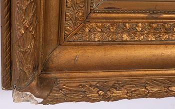 Unknown artist, 19th century, Damp portrait.