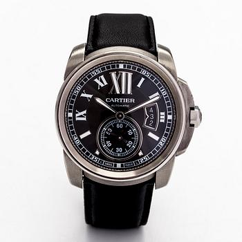 Cartier, Calibre de Cartier, wristwatch, 42 mm.