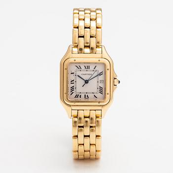 Cartier, Panthere, medium, wristwatch, 27 x 37 mm,