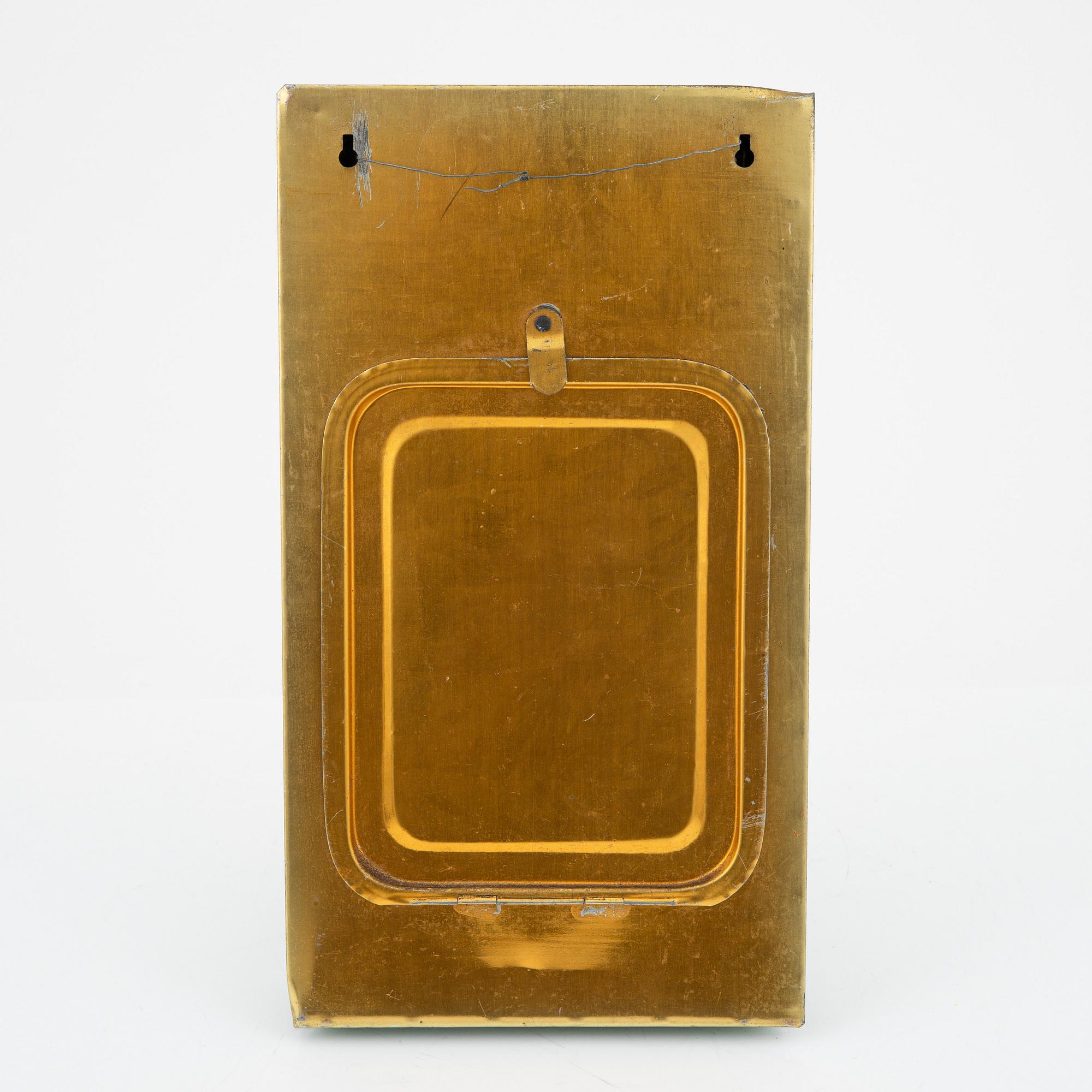 Inköpstavla, Kooperativa förbundet, AB Hugo Brusewitz Bleckvarufabrik, Göteborg, 1930-40 tal,