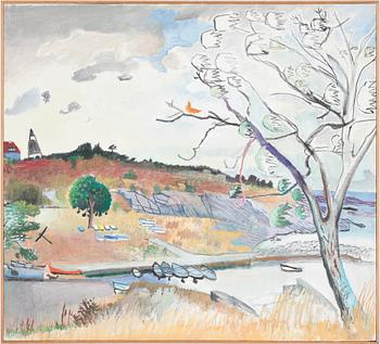 ROLF SWEDBERG. Olja på duk. Sign Swedberg.