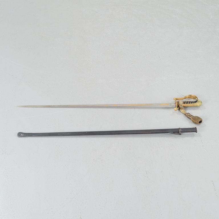 A sword for the swedish army, m/1899.