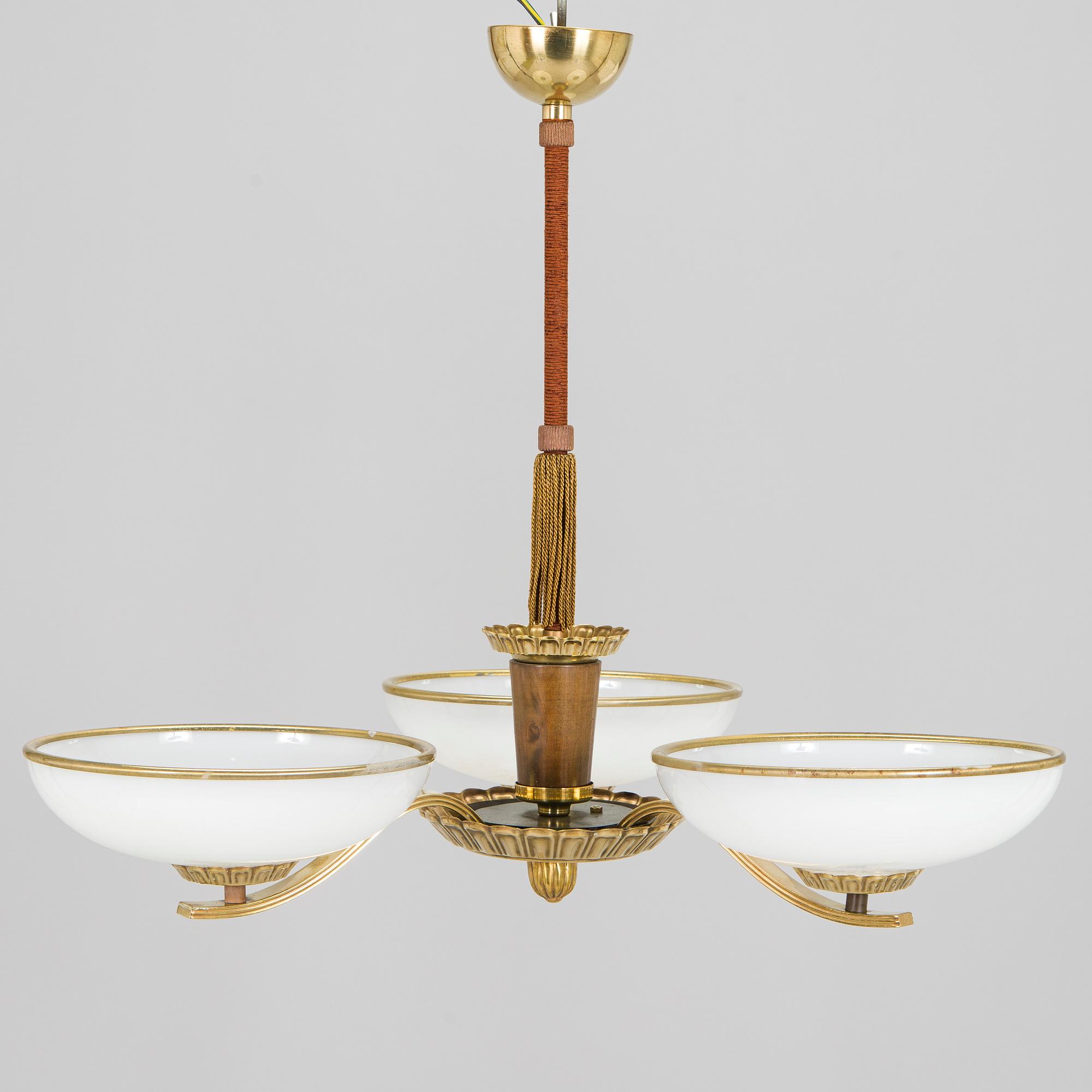 Paavo Tynell, taklampa, Taito, 1930-tal.