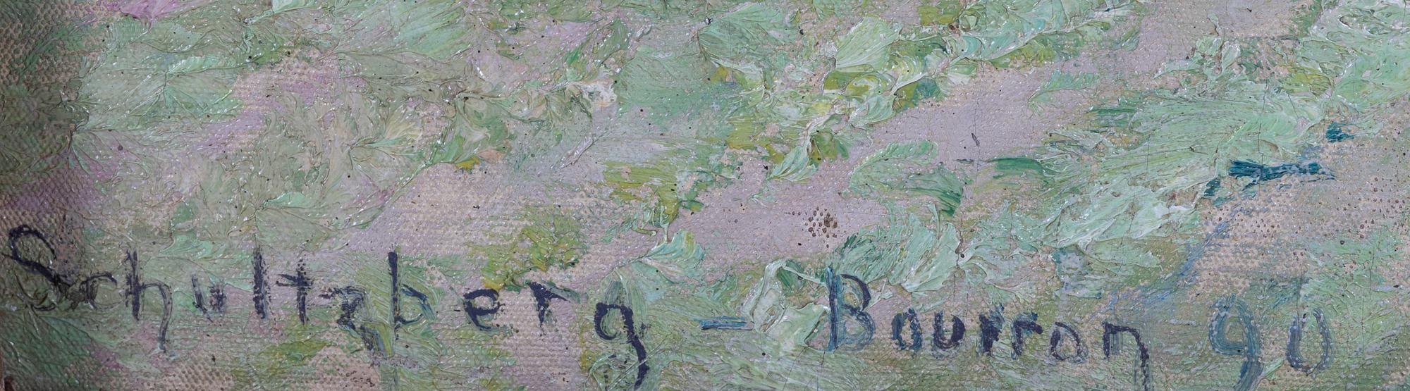 Anshelm Schultzberg, "Fälten mellan Gréz och Bourron".