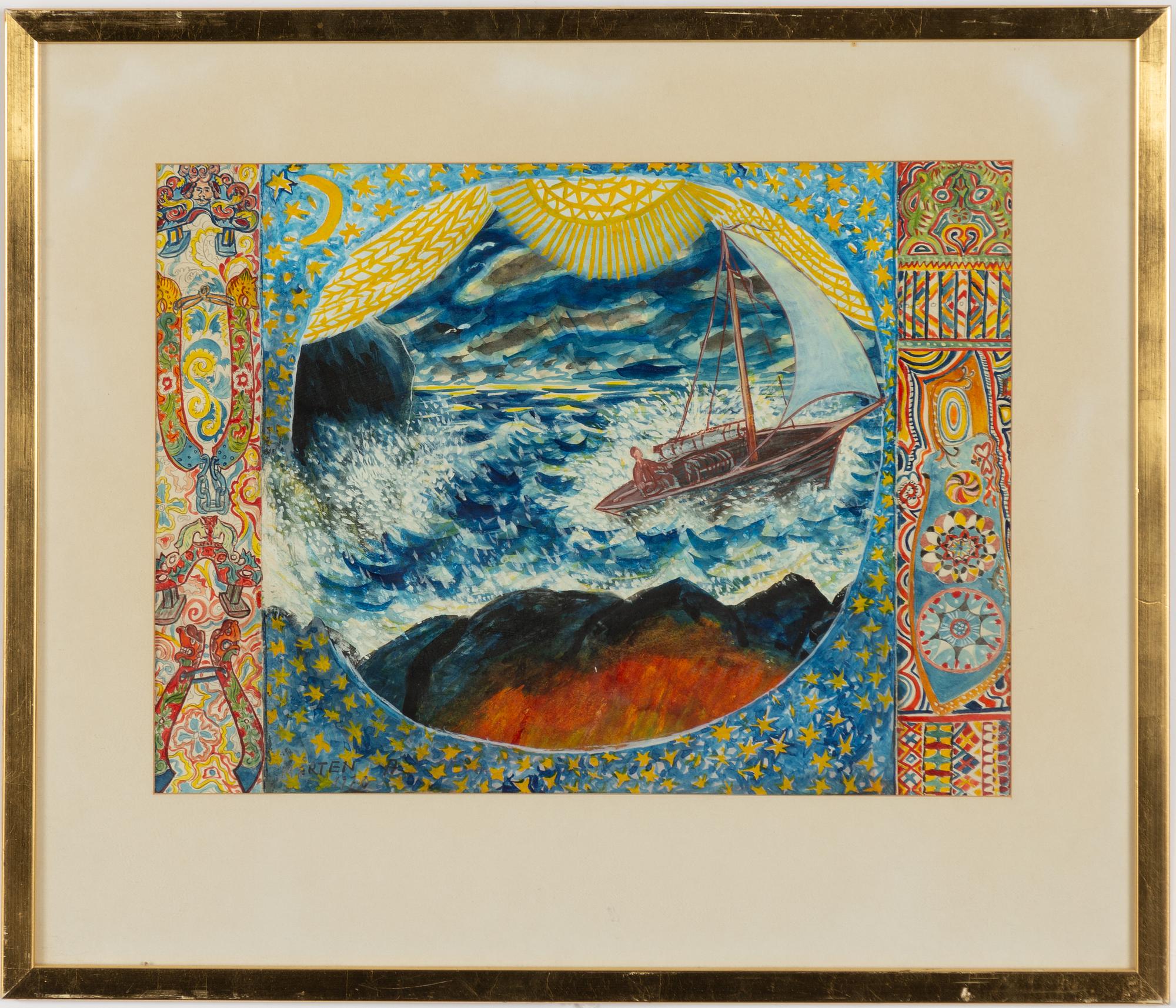 Mårten Andersson, Stormy Sea.
