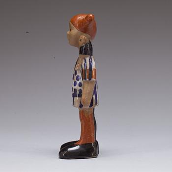 FIGURIN, stengods. "Pippi Långstrump", Lisa Larson, Gustavsberg.
