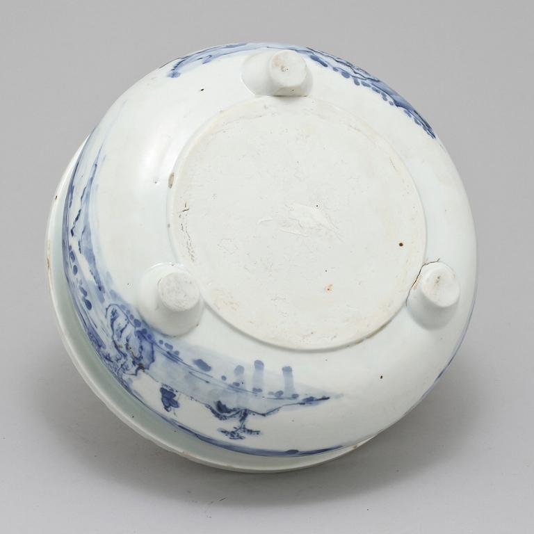RÖKELSEKAR, porslin, Kina, Qing dynastin.