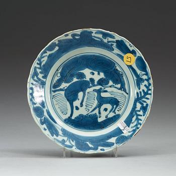 A matched set of nine dishes, Ming dynasty, Wanli (1572-1620).