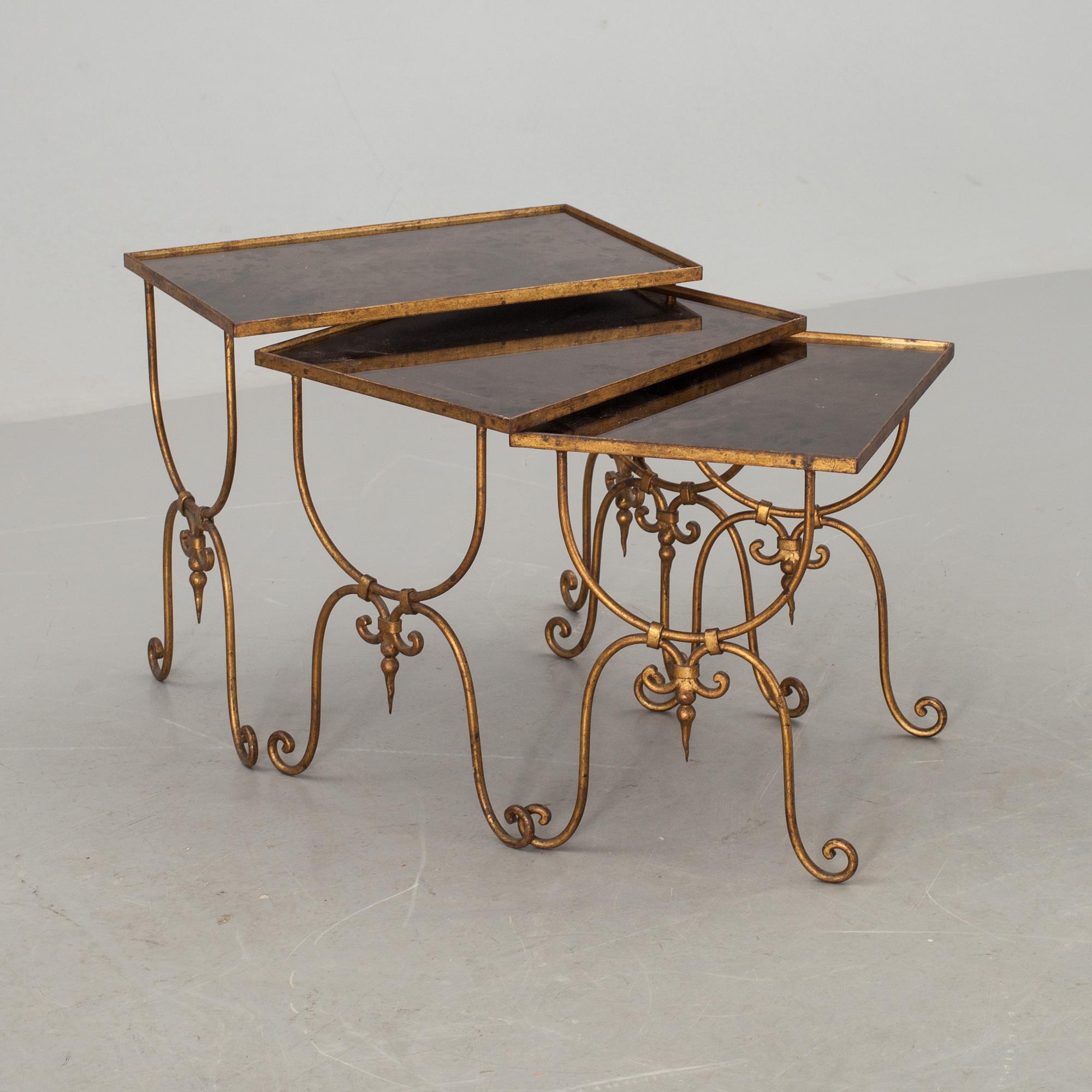 SATSBORD, 3 delar, 1900-talets mitt.