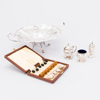 ENGELSKT SILVER, 11 delar, Birmingham och Sheffield, 1900-talets första hälft.