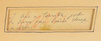Sven Hedin, "I had a terrible job....".
