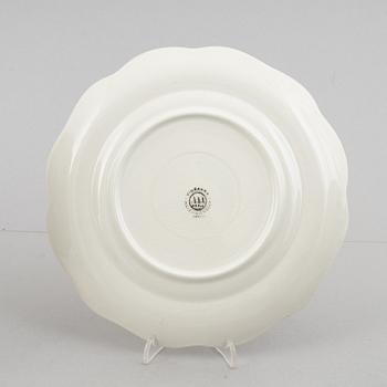 Arthur Percy, 57 pieces of a "Vinranka" creamware service, Gefle, Sweden, first half of the 20th century.