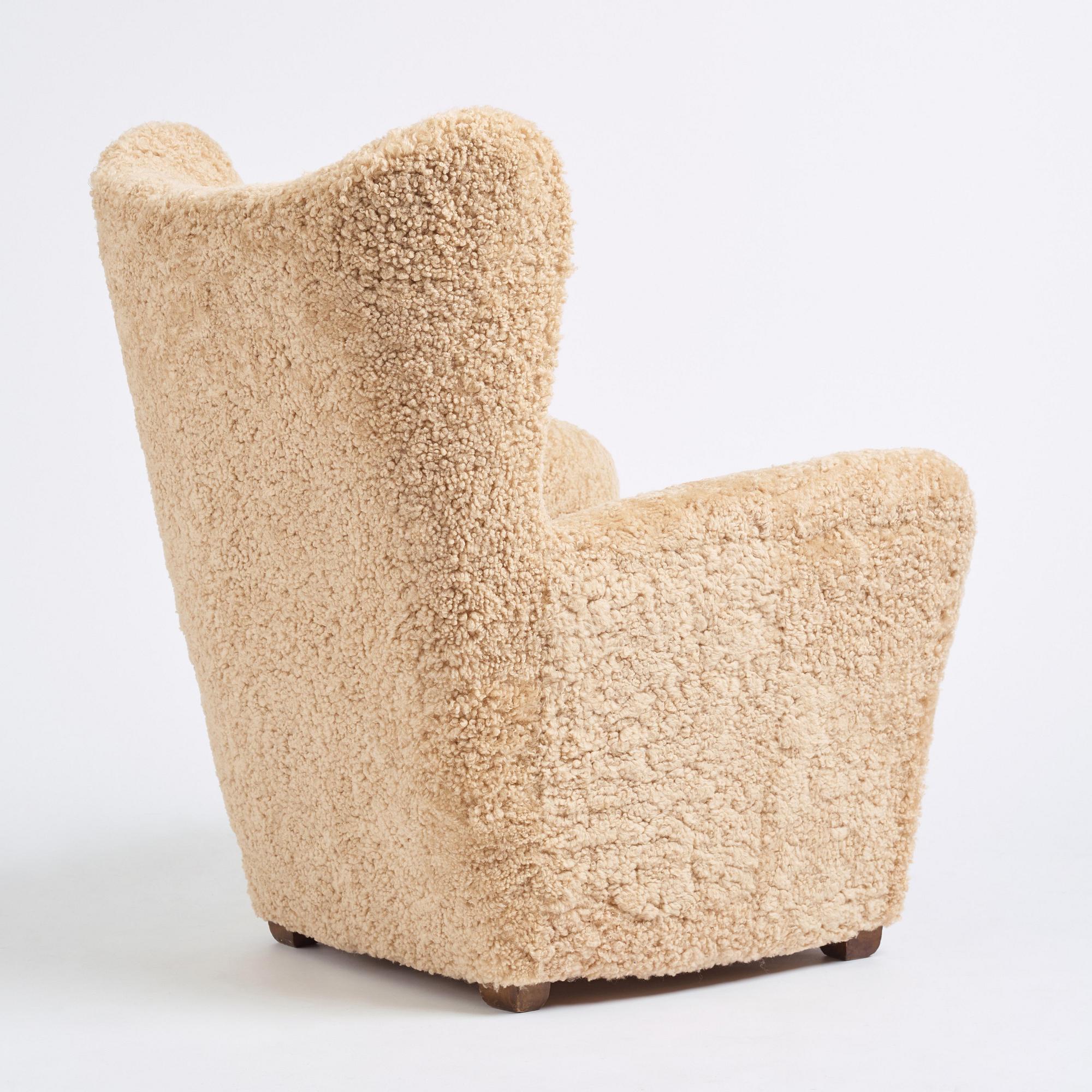 Otto Schulz, A Swedish Modern easy chair, Boet, Gothenburg 1940s.
