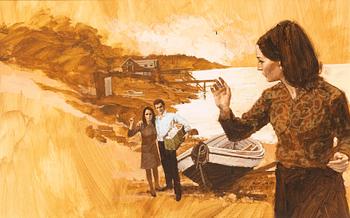 Yrjö Edelmann, "Liebesnächte in der Taiga" (Love Nights in the Taiga).