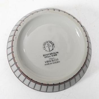 Stig Lindberg, Coffee service, 16 pieces, porcelain, “Spisa Ribb”, Gustavsberg.