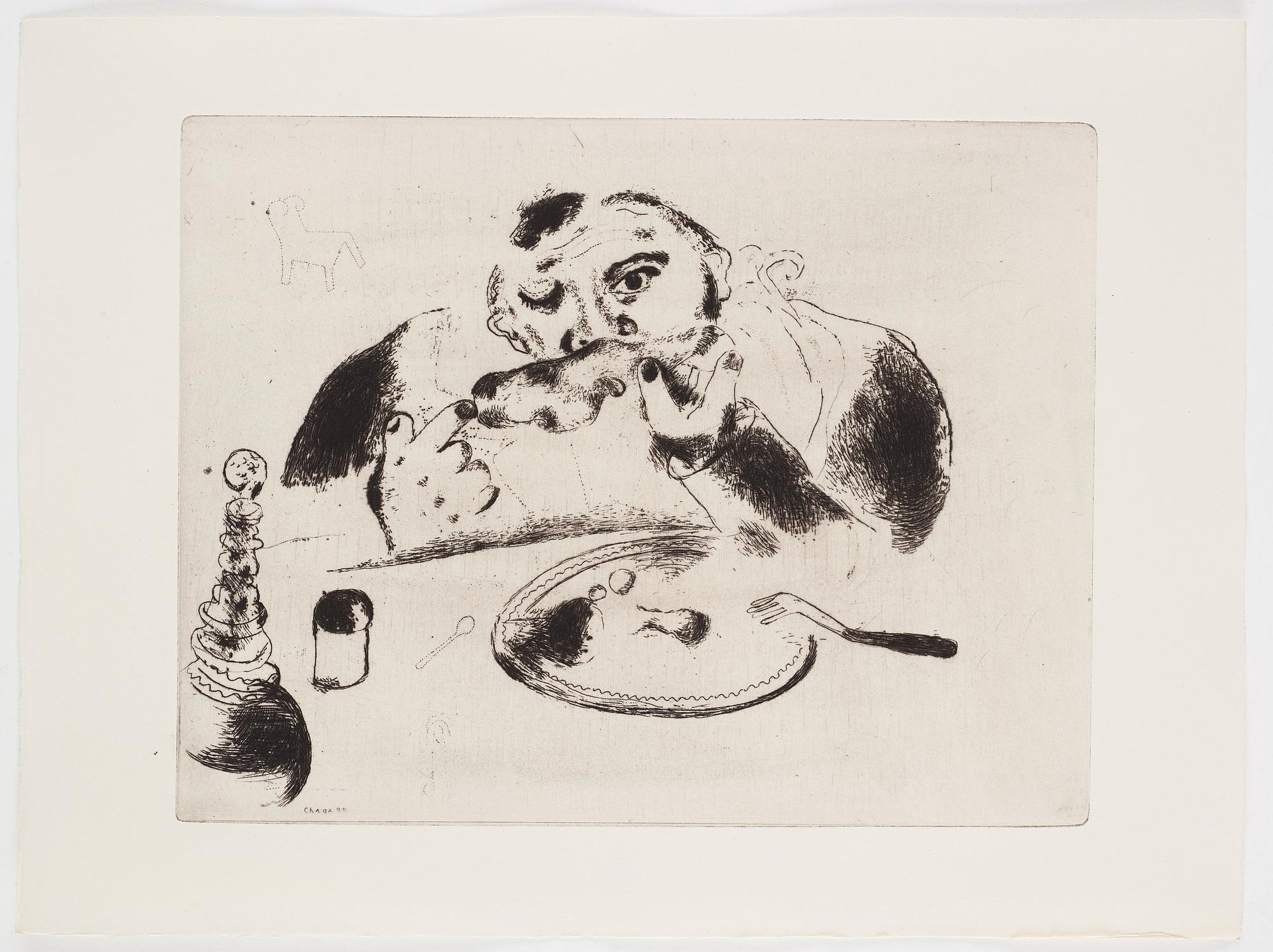 MARC CHAGALL, 71 st etsningar ur upplagan om 285 exemplar på Arches/MBM/J. Perrigot-papper, 1923-1948.