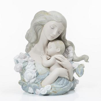 Lladró, figurine, "Contentment", Spain.
