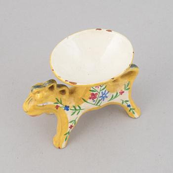 Saltkar, fajans, Wiener Werkstätte, Österrike.