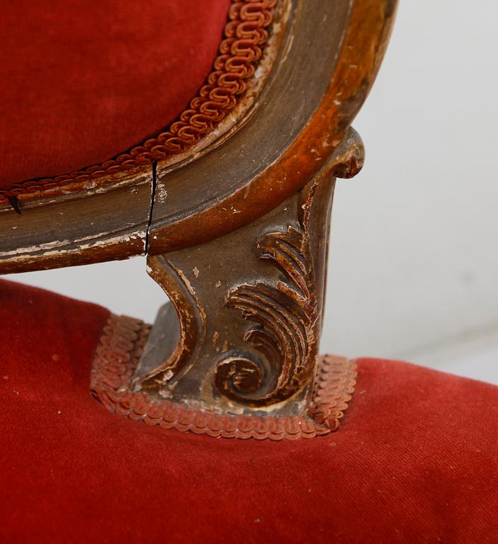 SOFFA, rokokostil, 1900-talets första hälft.