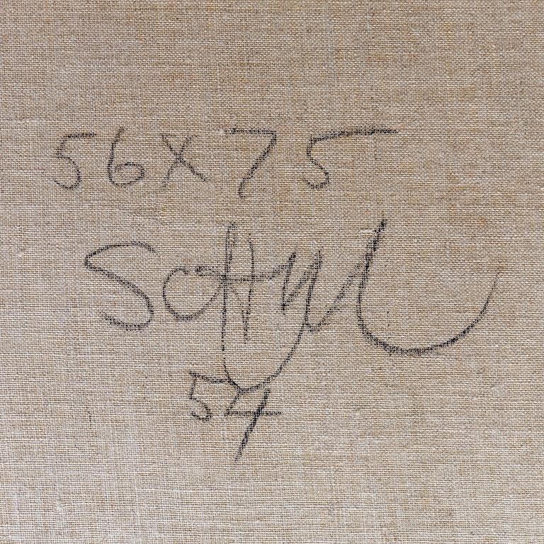 Jules Schyl, olja på duk signerad och daterad -54.