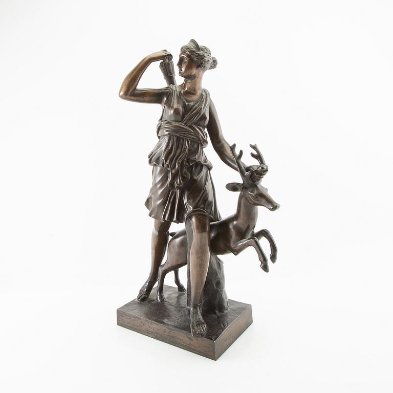 Sculpture "Diana of Versailles" or "Diana the Huntress (Artemis)".