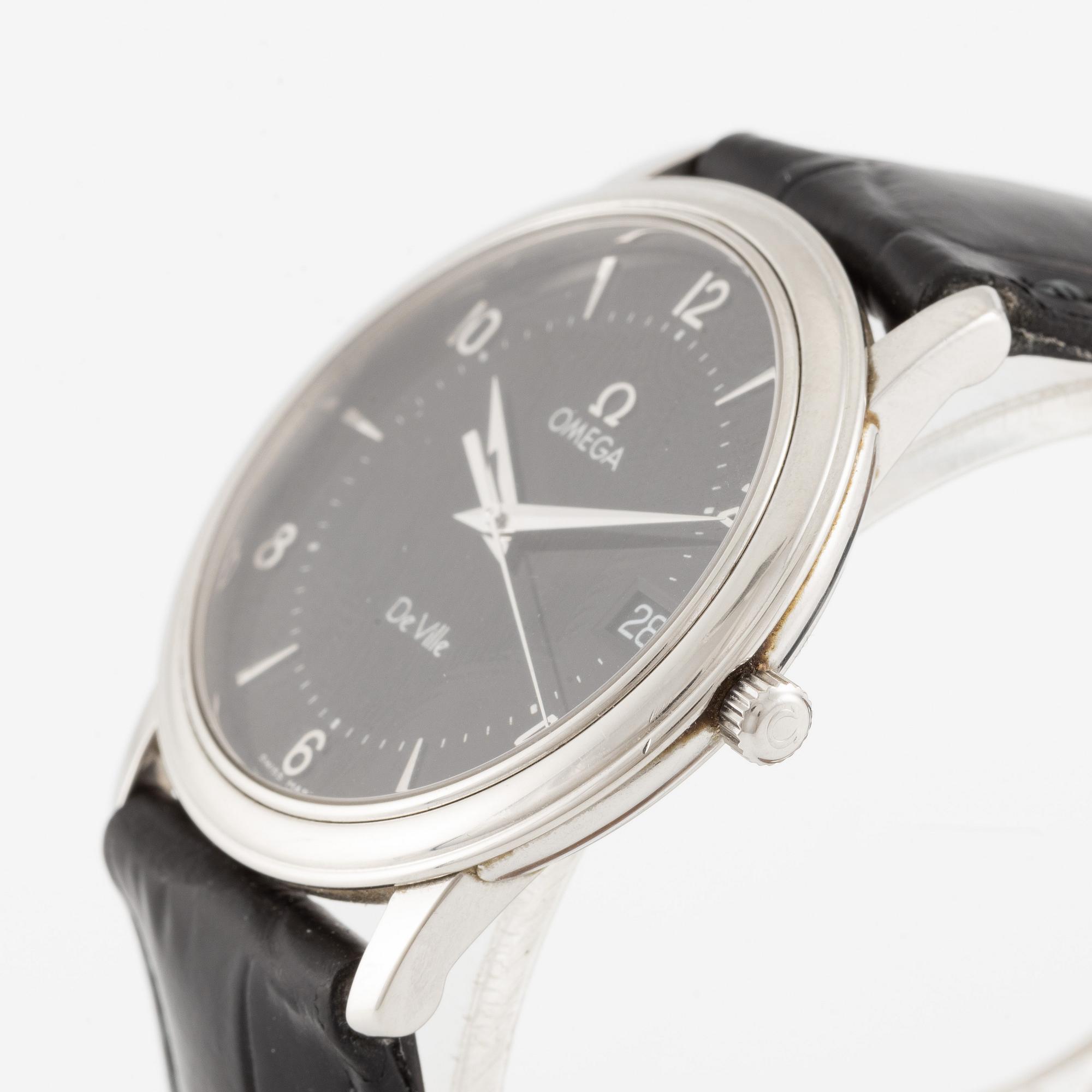 Omega, De Ville, Prestige, wristwatch, 34.5 mm.