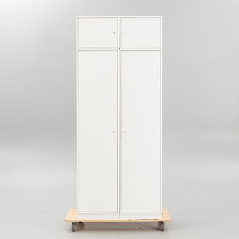 Peter J. Lassen, a pair of wardrobes with top cabinets, Montana, Denmark.