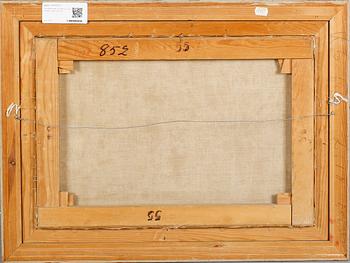 JAN BOHUMIL POSPISIL, olja på duk, signerad.