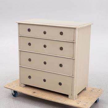 A chest of drawers, around 1900.