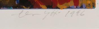 ELSA YTTI, serigraph, signed and date 1996, numbered Tpl'a 5/14.