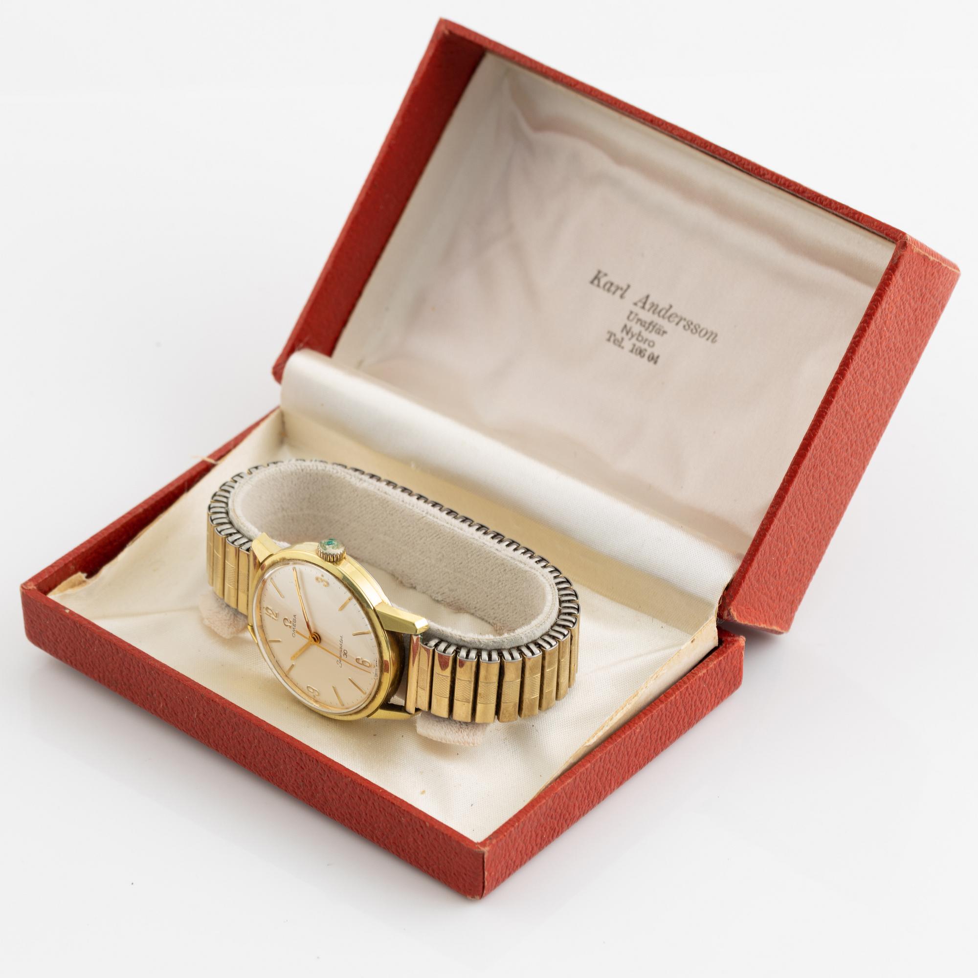 Omega, Seamaster 30, wristwatch, 35 mm.