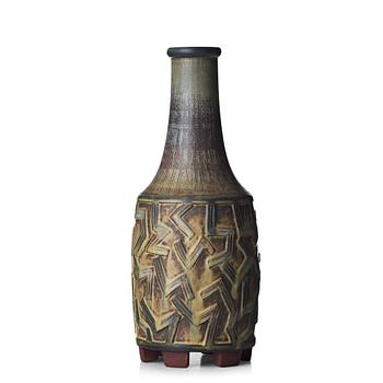 38. Wilhelm Kåge, a "Farsta" stoneware vase, Gustavsberg studio, Sweden 1955.