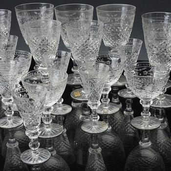 ELIS BERGH, GLASS 46 PCS "ELIVRA MADIGAN" KOSTA.