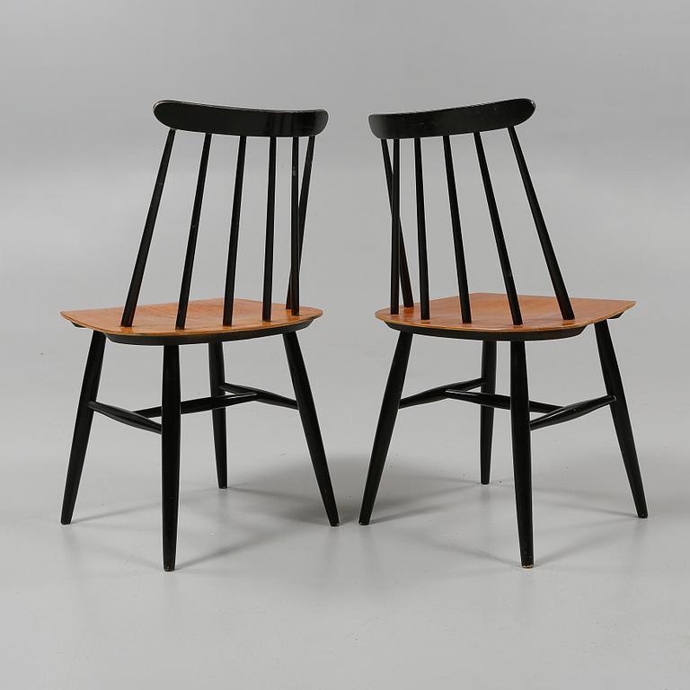 STOLAR, 3 st, "Fanett", Ilmari Tapiovaara, Edsbyverken, 1950/60-tal.