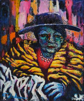 598. Clifford Jackson, "Damen med slöjan".