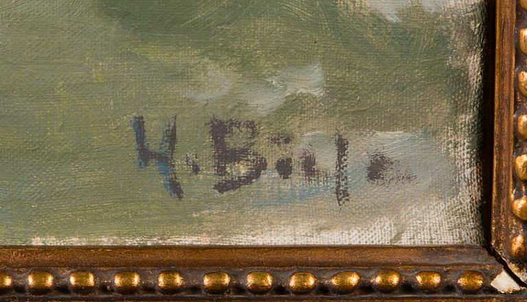 HELMI BIESE, STRANDLANDSKAP.