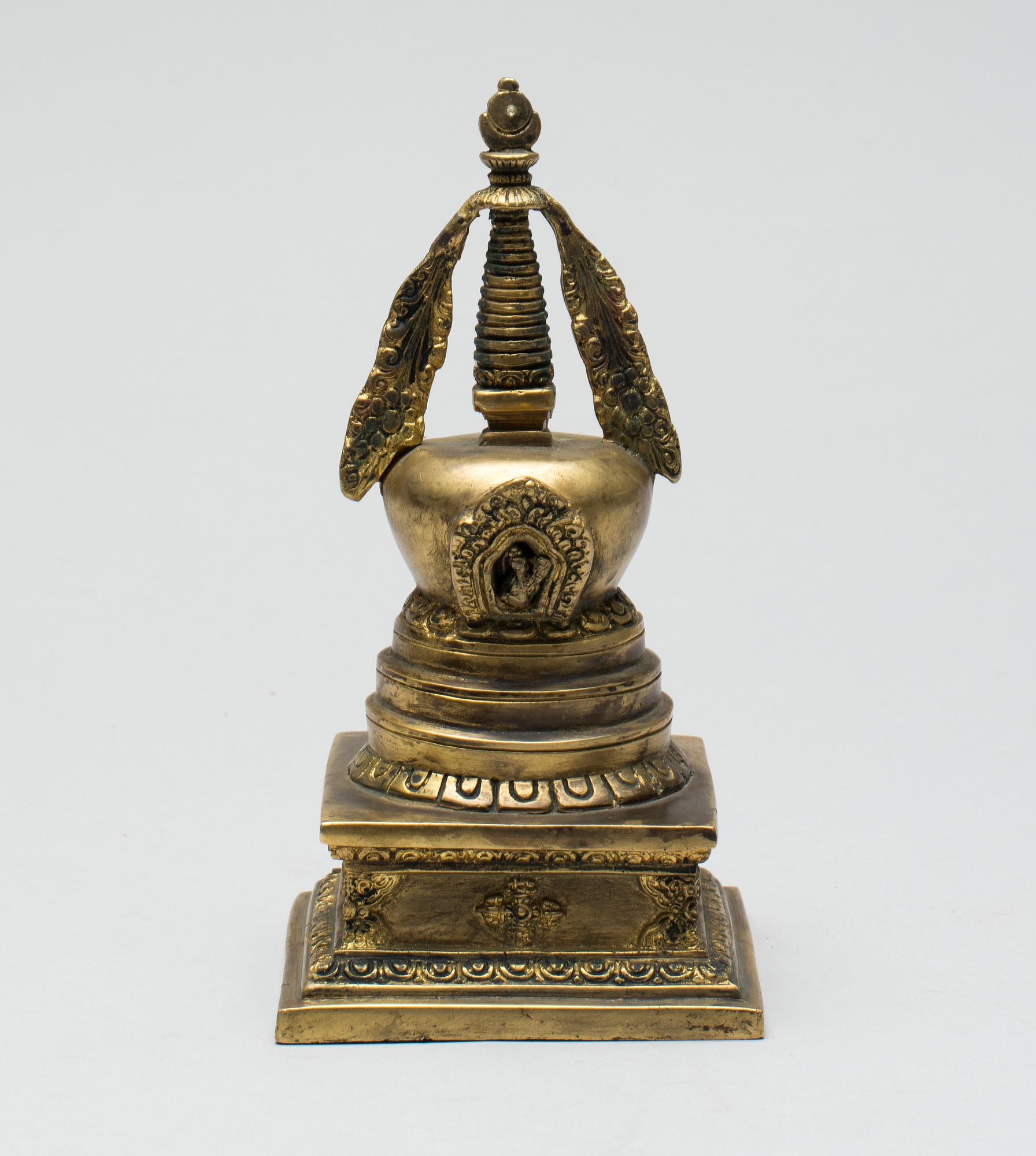 STUPA, brons, Tibet/Kina.