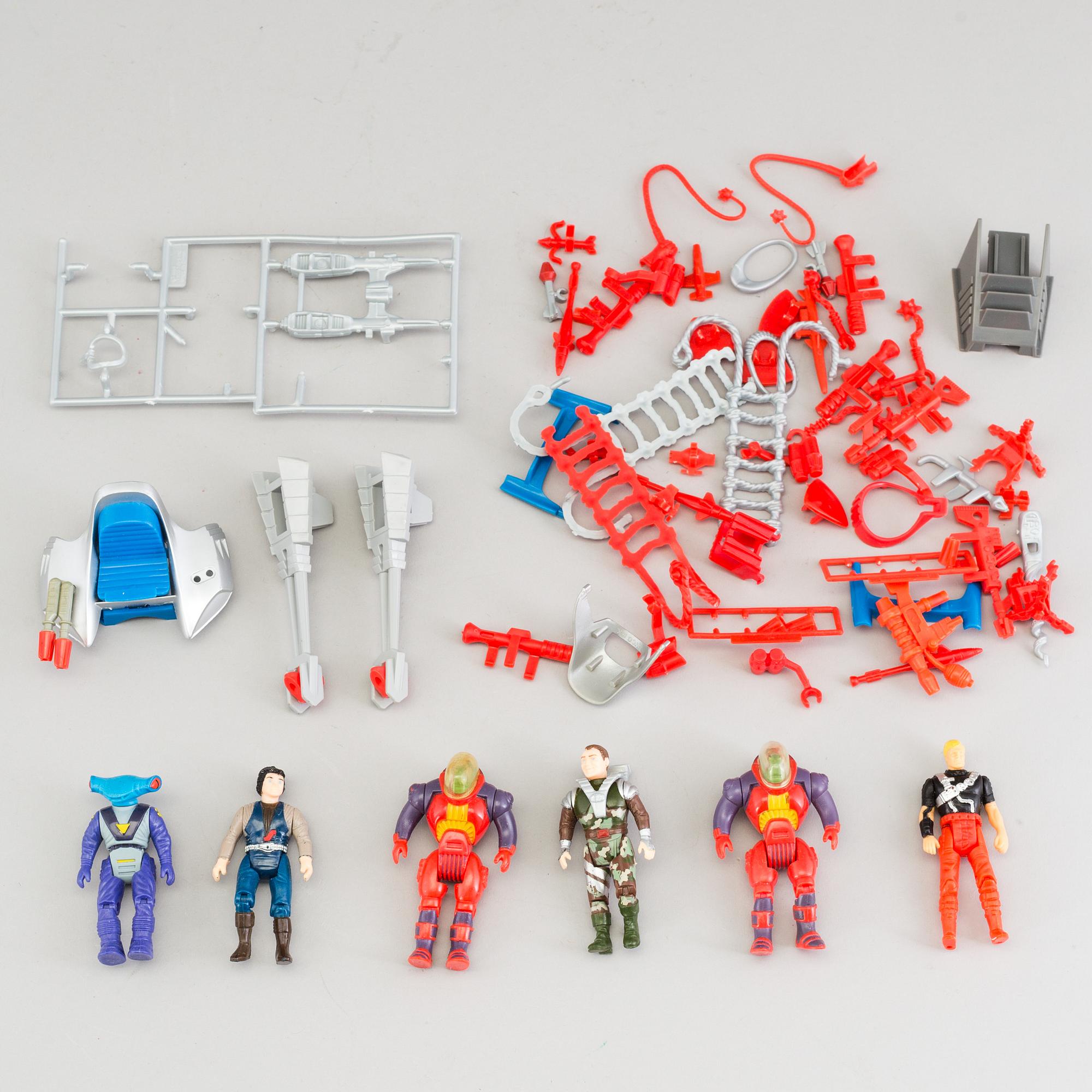 DINO RIDERS, 19 stycken dinosaurier, Tyco, 1980/90-tal.