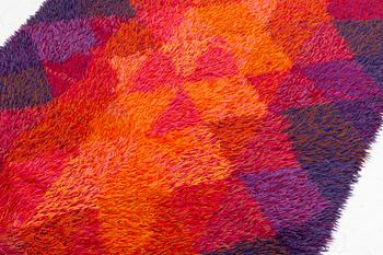 A knotted pile, 1960's/70's, ca. 211 x 120 cm.