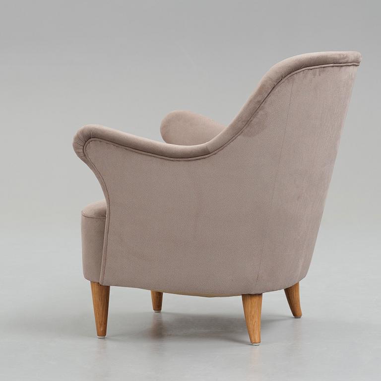 AB Elsa Gullberg, fåtölj, Swedish Modern, 1930-40-tal.