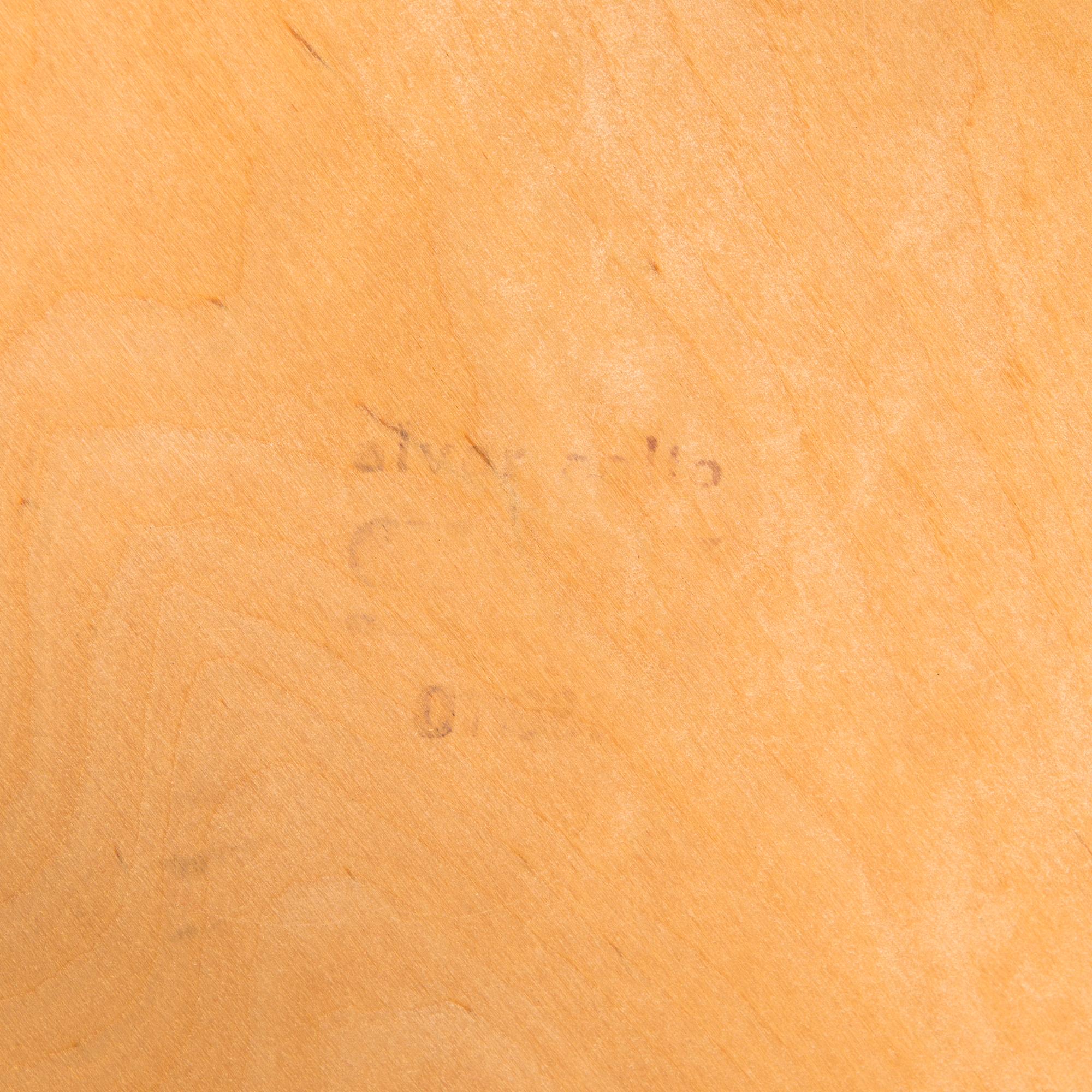 ALVAR AALTO, A Set of four '69' Chairs by Artek, late 20th Century.