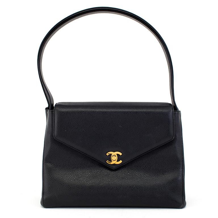 A Chanel handbag.